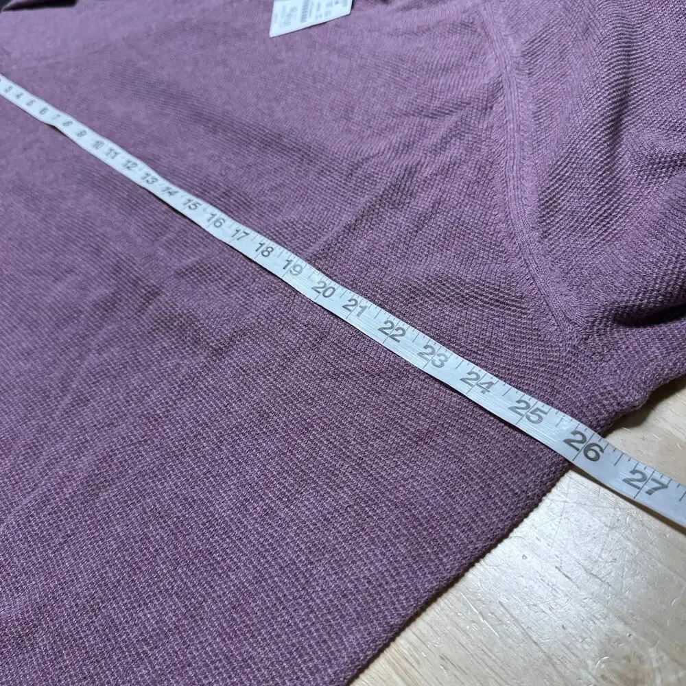 J. Crew Men's Crewneck Sweater in Plum Size XX-Large New With Tags Condition